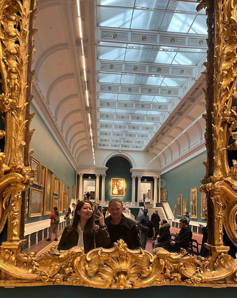 JohnGil73255707's tweet photo. #NGIreland Dain celebrated the upcoming Korean Cherry Blossom Festival at the National Gallery of Ireland. https://t.co/Zu5uB5XpTj