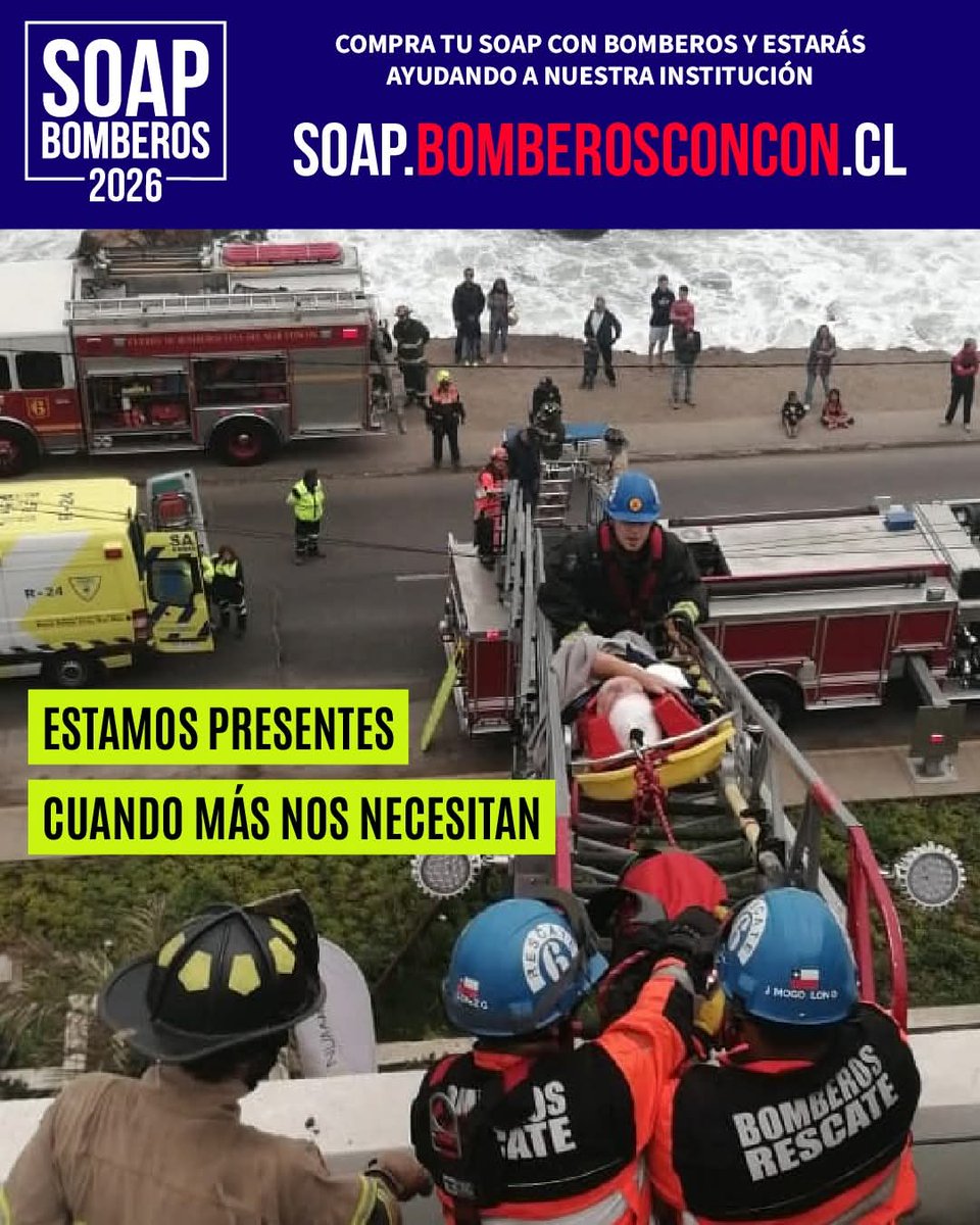 Sexta Bomberos Viña - Concón tweet media