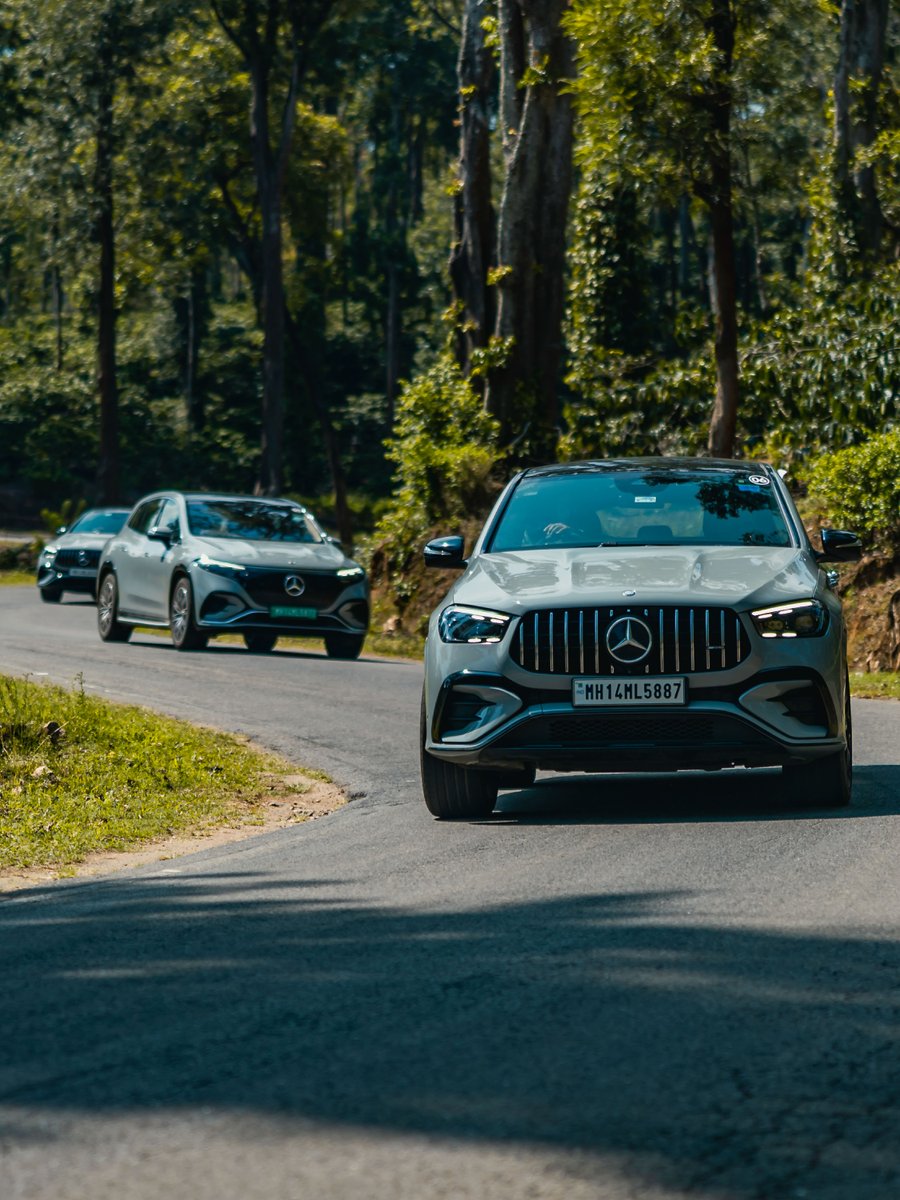 MercedesBenzInd's tweet photo. The Tribe explores the landscapes of Kabini, where each mile holds stories galore.
#GTribe #KonkanEscapades #MercedesBenzIndia https://t.co/44SkoS3W5Q