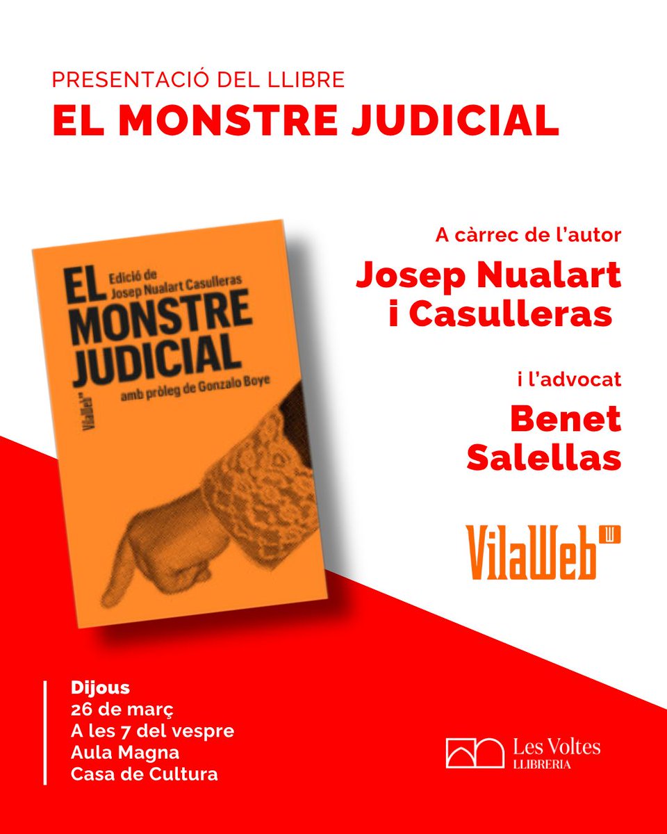 Les Voltes Llibreria tweet media