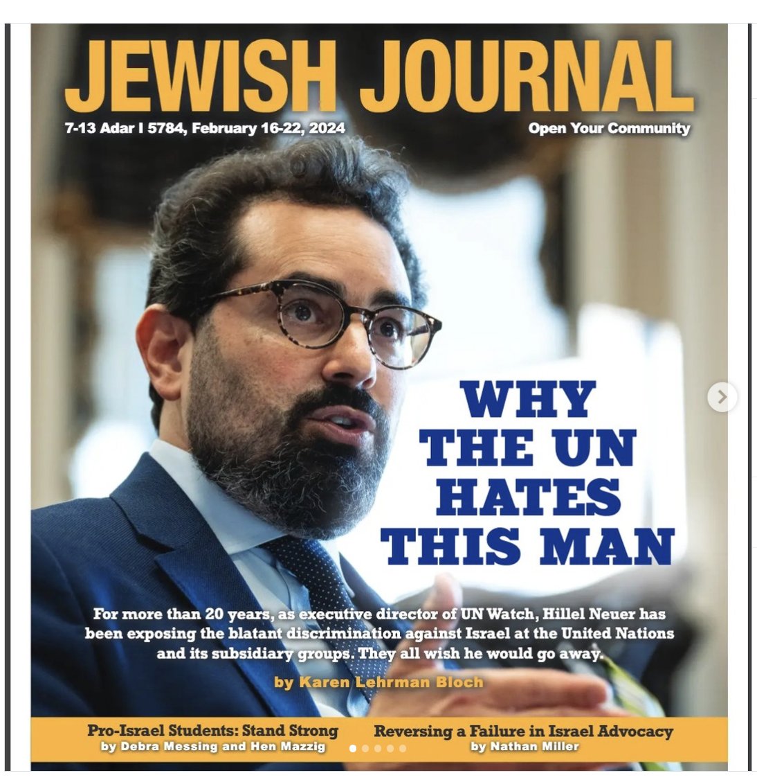 Hillel Neuer tweet media