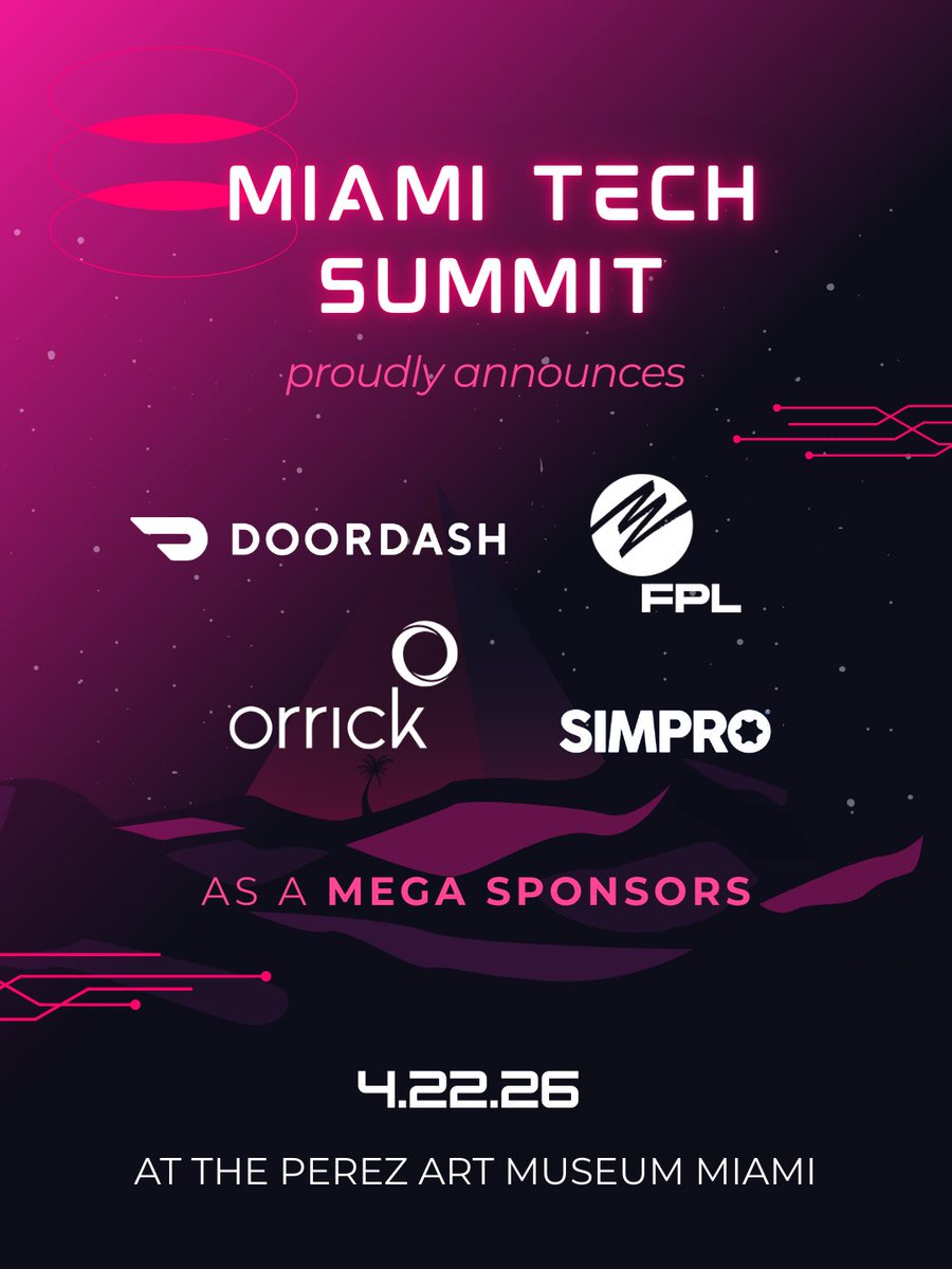 MiamiTechSummit tweet media