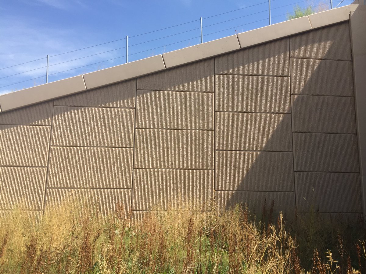 geoquestusa's tweet photo. It's the first day of Spring! 

Here's a look back at the MSE walls from the I-70 over Havana Street bridge project in Denver, Colorado. 

We are looking forward to warmer days like this one. 

#BuildBetterTogether https://t.co/BXqyrQAHcY