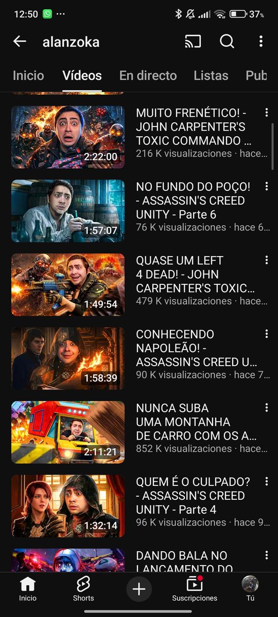 PolloDiferente's tweet photo. @JeamCar73886968 @Tesdey não mudou nada, as views dele sempre foram assim, quando ele joga com amigos quase chega a um milhão, e séries de jogos singleplayer ficam alternando entre 70-200k https://t.co/z7gJB5SD5U