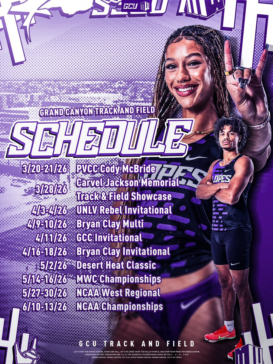GCU Track & Field + Cross Country tweet media