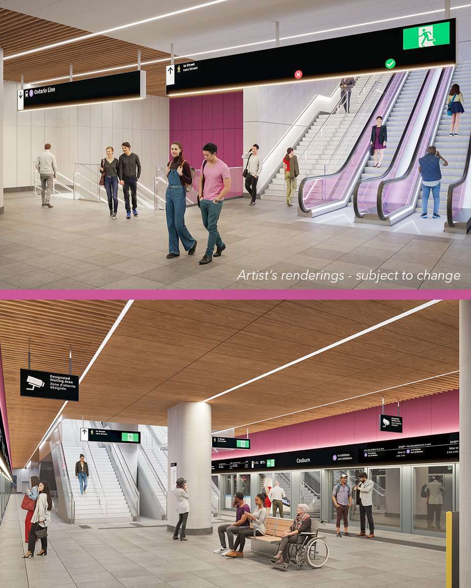 Ontario Line tweet media