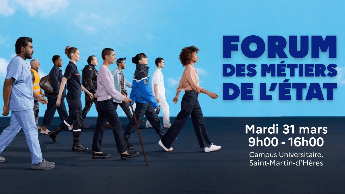 Image de Préfète de l'Isère - #Emploi 📣 | Venez découvrir les métiers et opportunités d’embauche de la fonction publique au forum