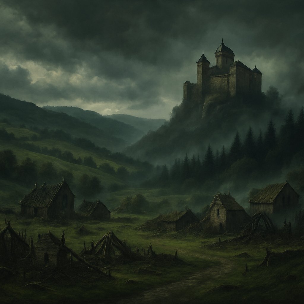 dvasyabGame's tweet photo. In 1378 Bavaria, the Black Death's shadow lingers, noble houses feud, and whispers of ancient evils grow louder. Will you navigate this treacherous world as a mercenary seeking redemption or power? Your choices shape the land's fate. #MedievalRPG #Bavaria1378 https://t.co/joRtRgtXmK