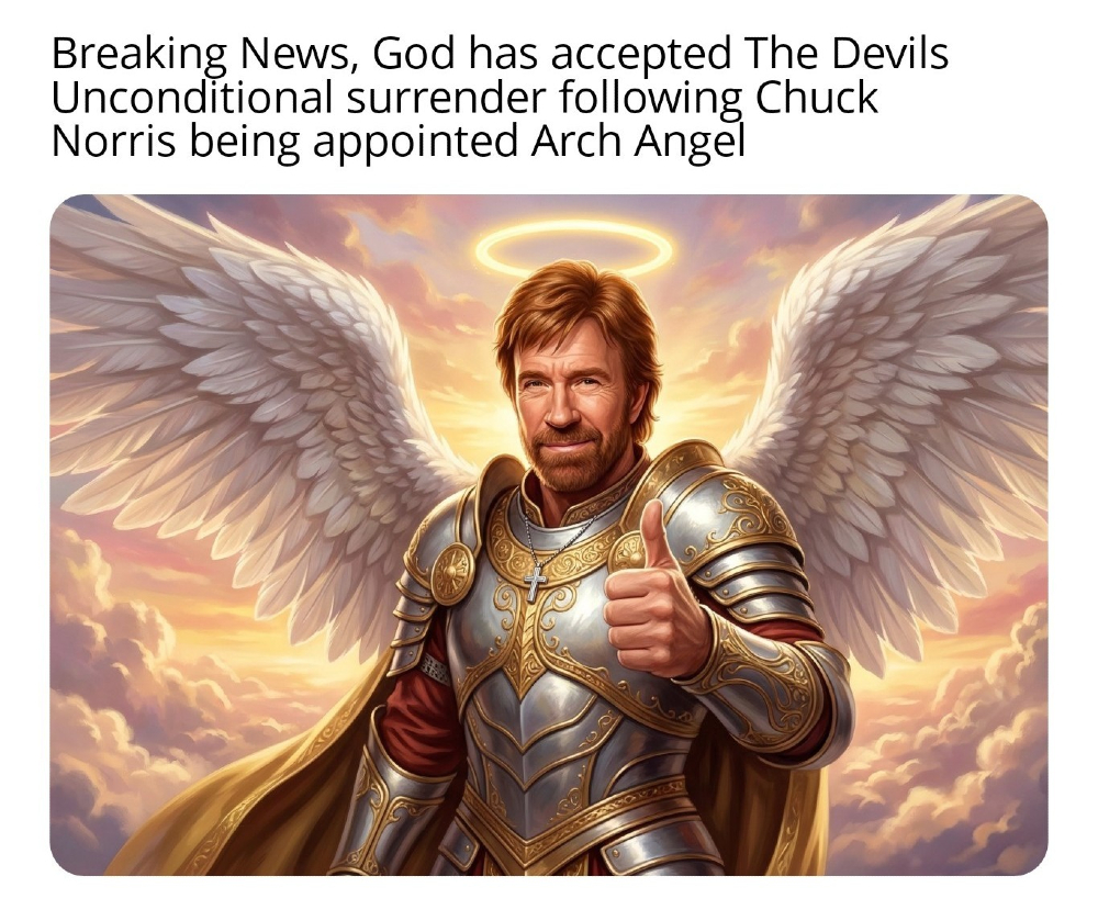 Rest In Peace to an absolute Legend! I have made this in his honor! #ChuckNorris