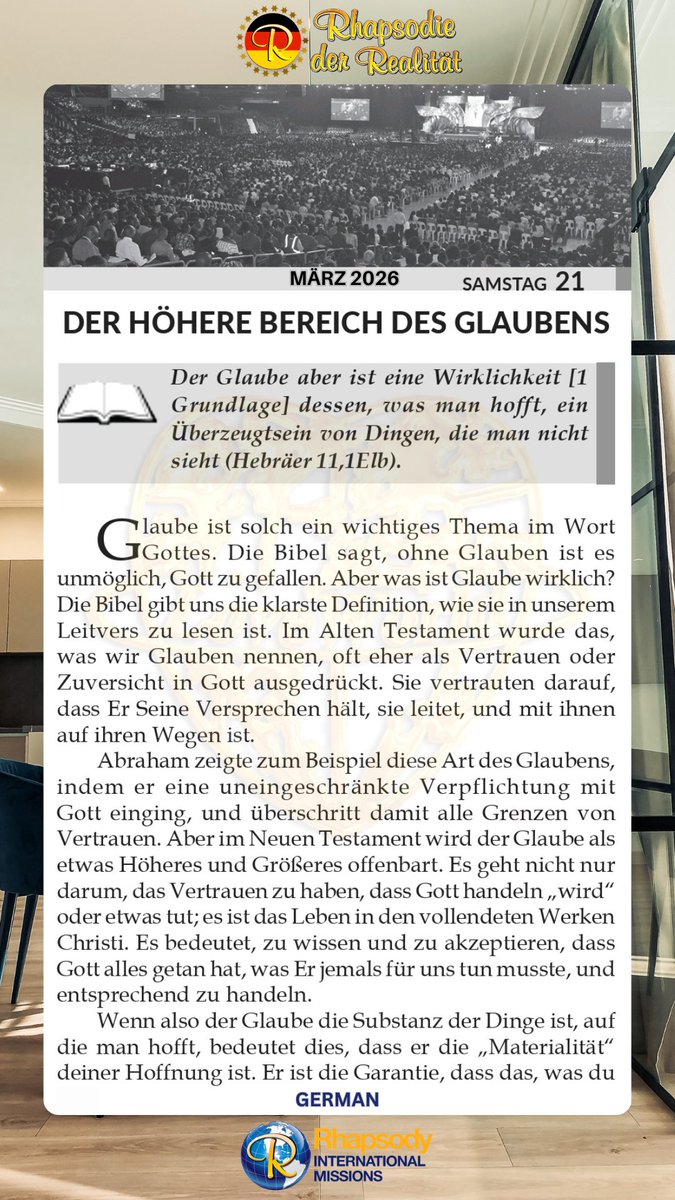 Rhapsody International Missions tweet media