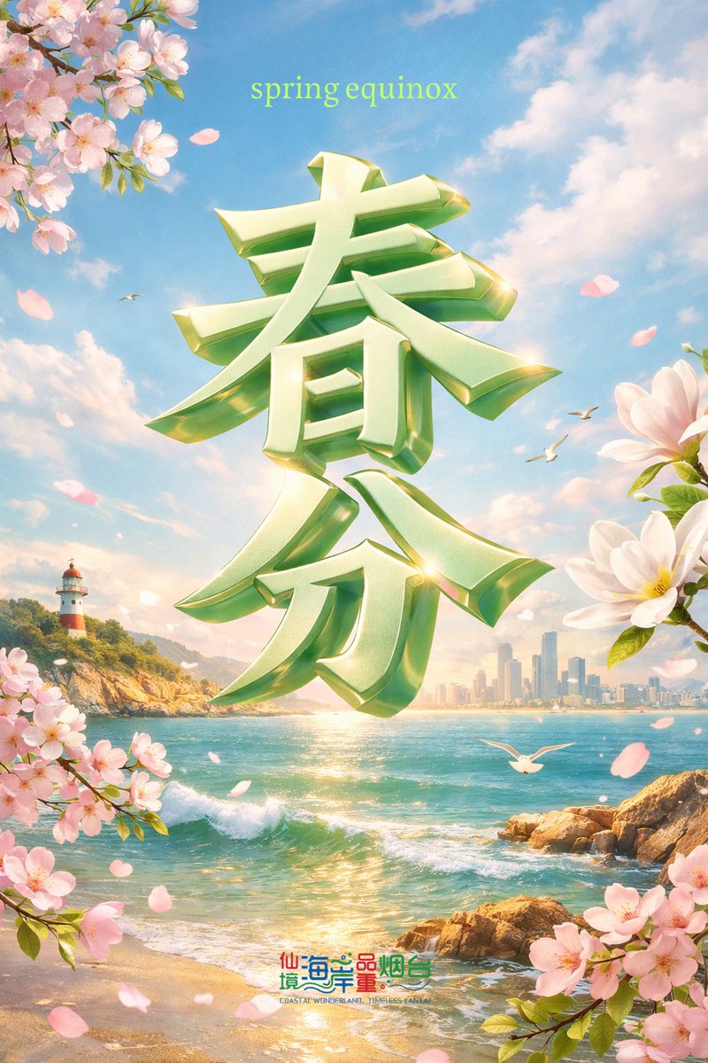 TravelYant95583's tweet image. Spring Equinox in Yantai 🌸
Longer light.
Soft sea breeze.
Mountains turning green.
Balance begins here.
#SpringEquinox #Yantai #SpringInYantai
