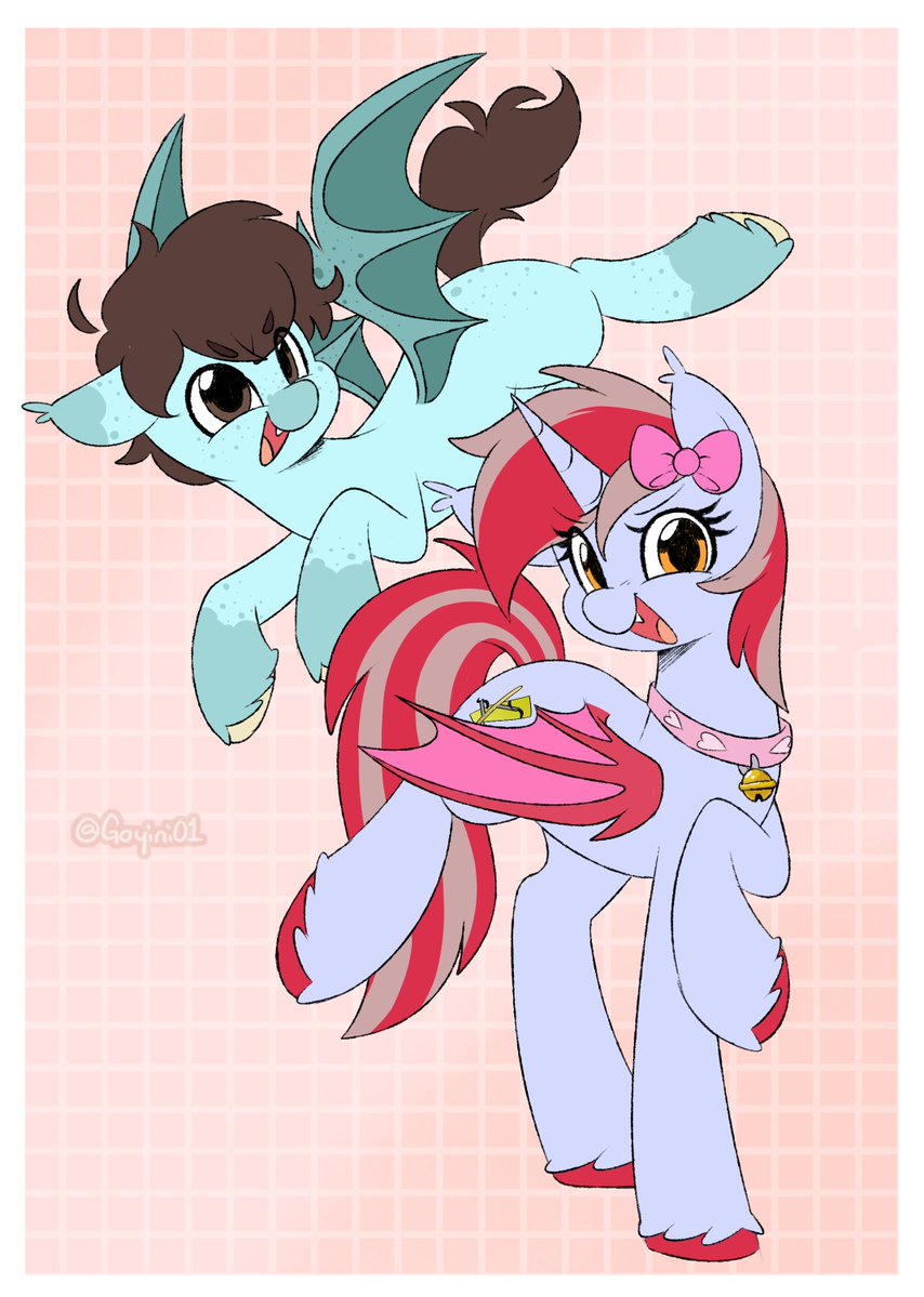 🎀Lil'Cinnamon/Bow unicorn/irl mare tweet media