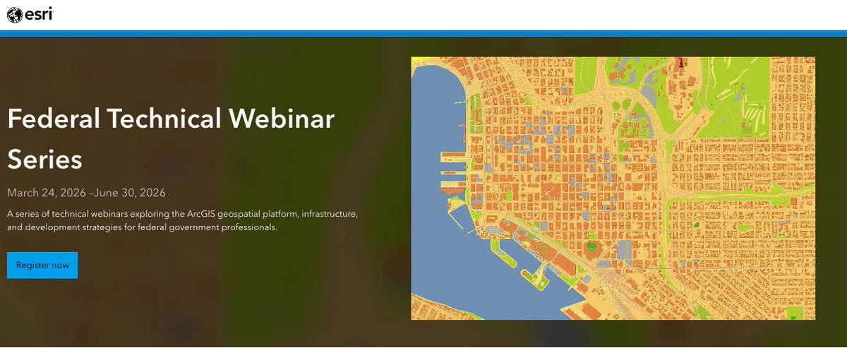 Esri Developer Events tweet media