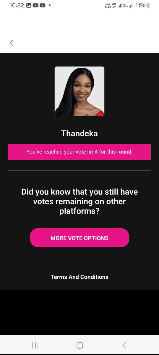 Thandeka, my dear. Always remember you have an army, Thalians who loves you. We fought and will continue to do so. Love you, my spaghetti ❤️❤️❤️

#ThandekaTshabalala 
#BBMzansi 
#BBMzansiS6