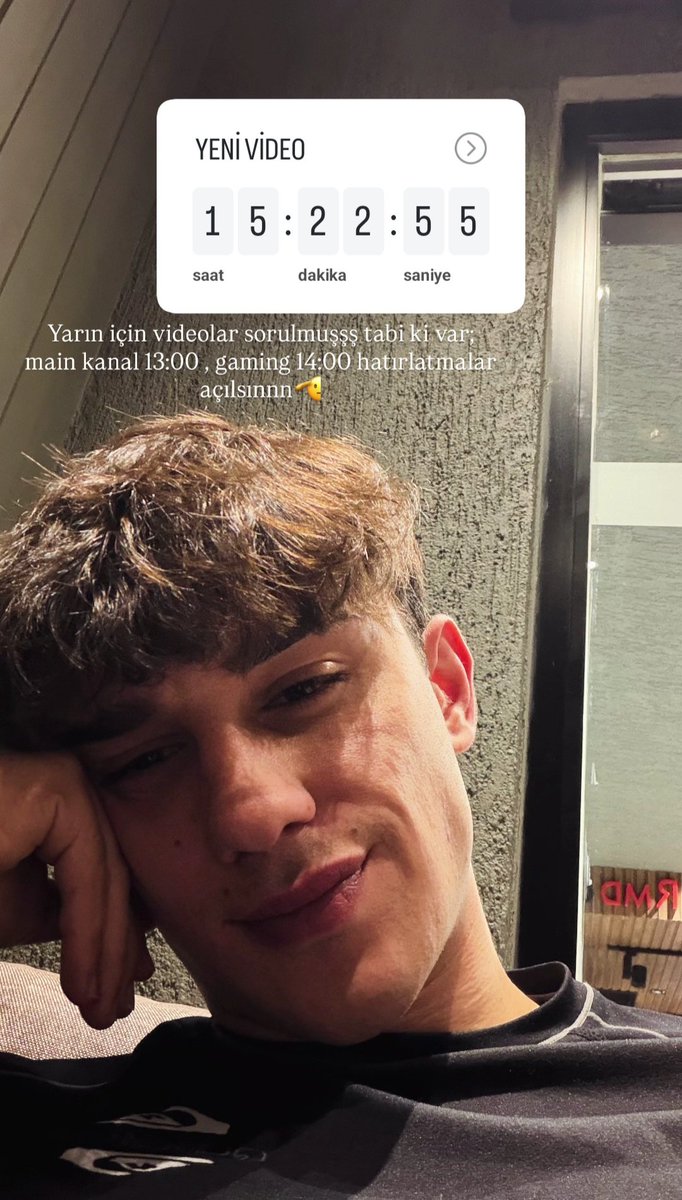 Ahmet'in yeni story'si ✨️

<a href="/ahmetcandundr/">Ahmet Can Dündar</a> #AhmetCanDündar