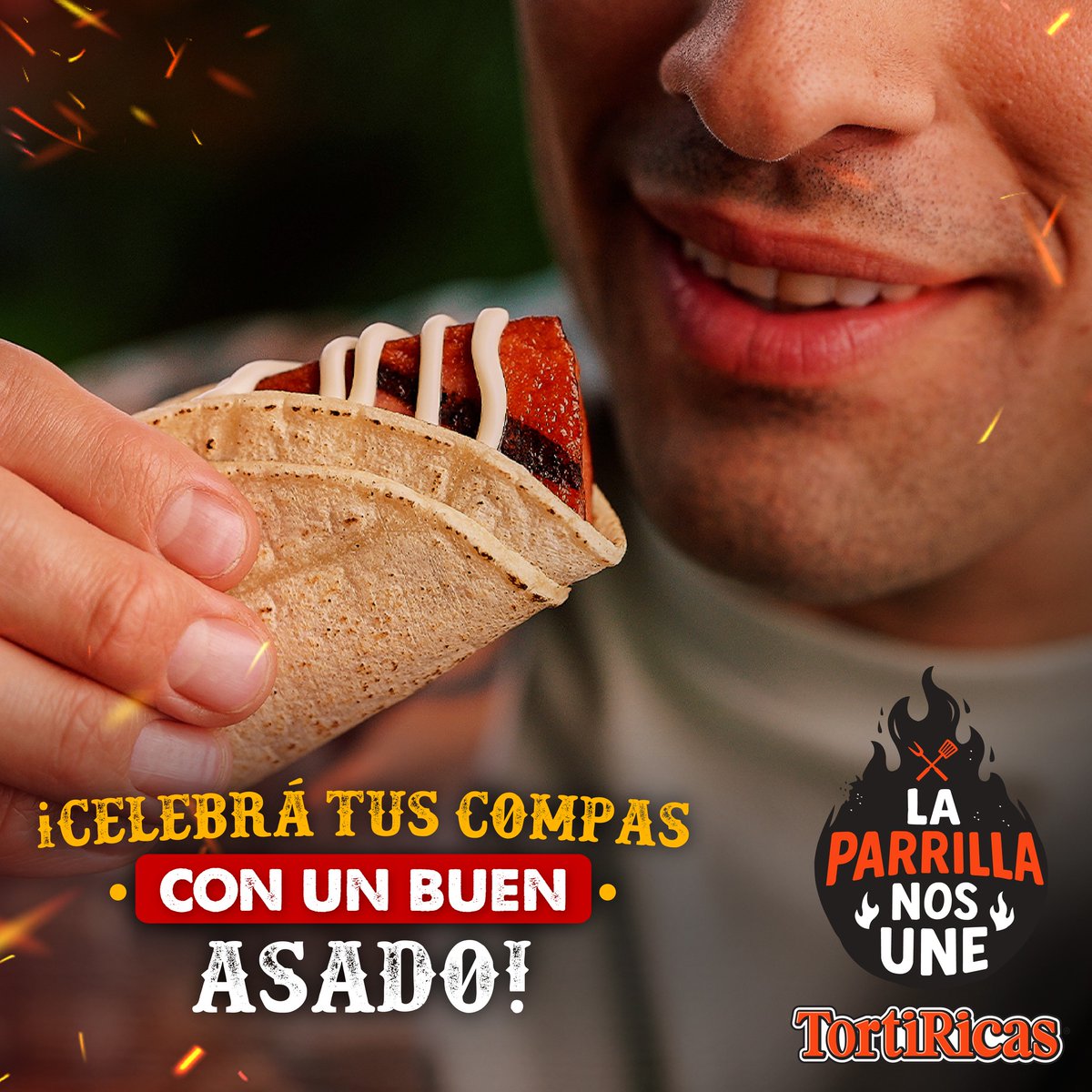 ¡La parrillada se disfruta más cuando prepararla es fácil!
🔥Sigue a Parrilleros TR y conoce más: facebook.com/ParrillerosTR 
#TortiRicas #GRUMA #Centroamérica