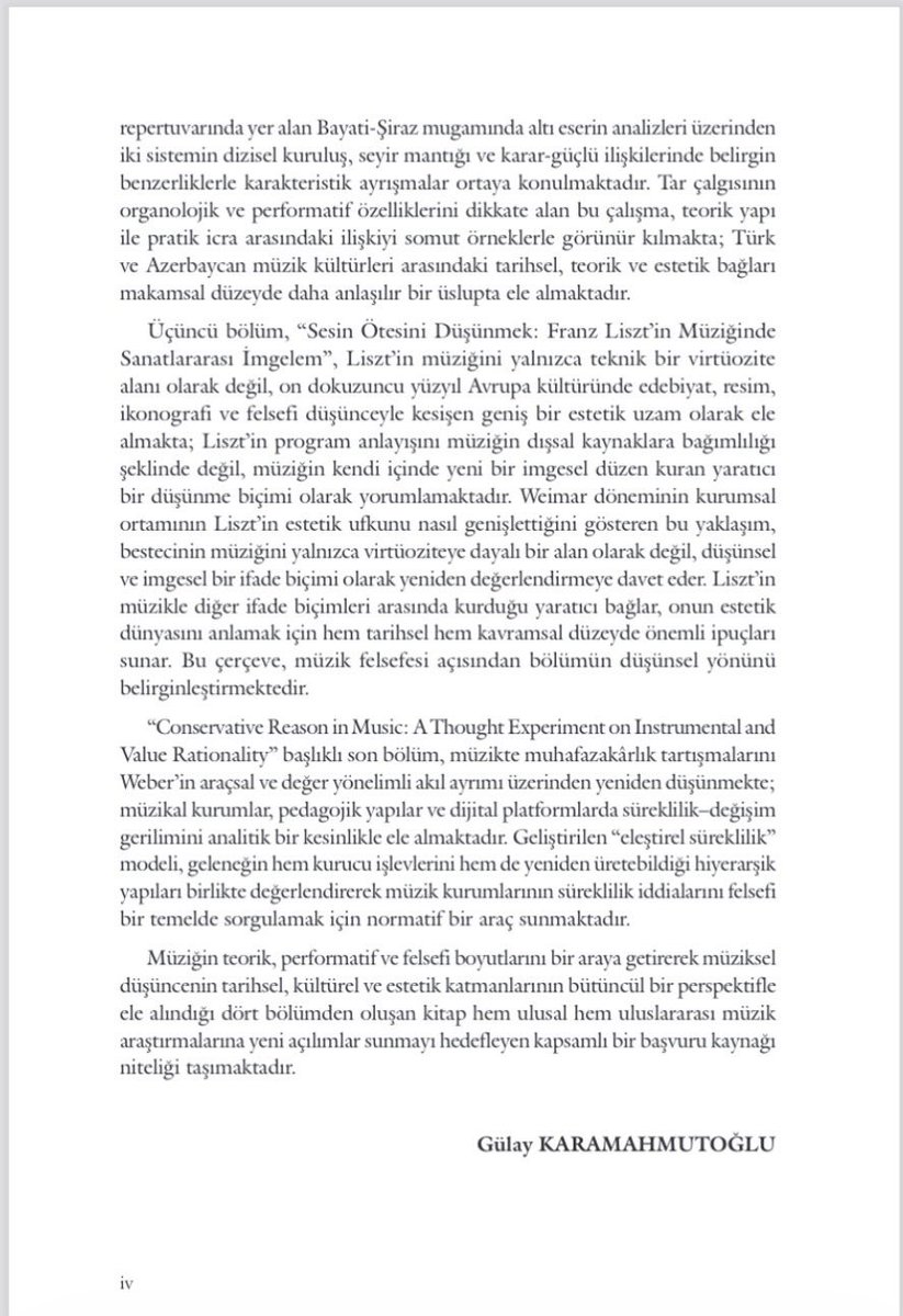 gly371's tweet photo. Editörlüğünü üstlendiğim “Uluslararası Müzik Çalışmaları: Müzik Teorisi ve Analizi, Vokal Anlatı ve Müzikal Oyunculuk, Felsefî Yaklaşımlar” başlıklı kitap, Özgür Yayınları tarafından 19 Mart 2026 tarihinde yayımlanmıştır. https://t.co/vHEvjdwQY3