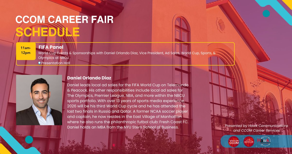 College of Communication & Media Montclair tweet media