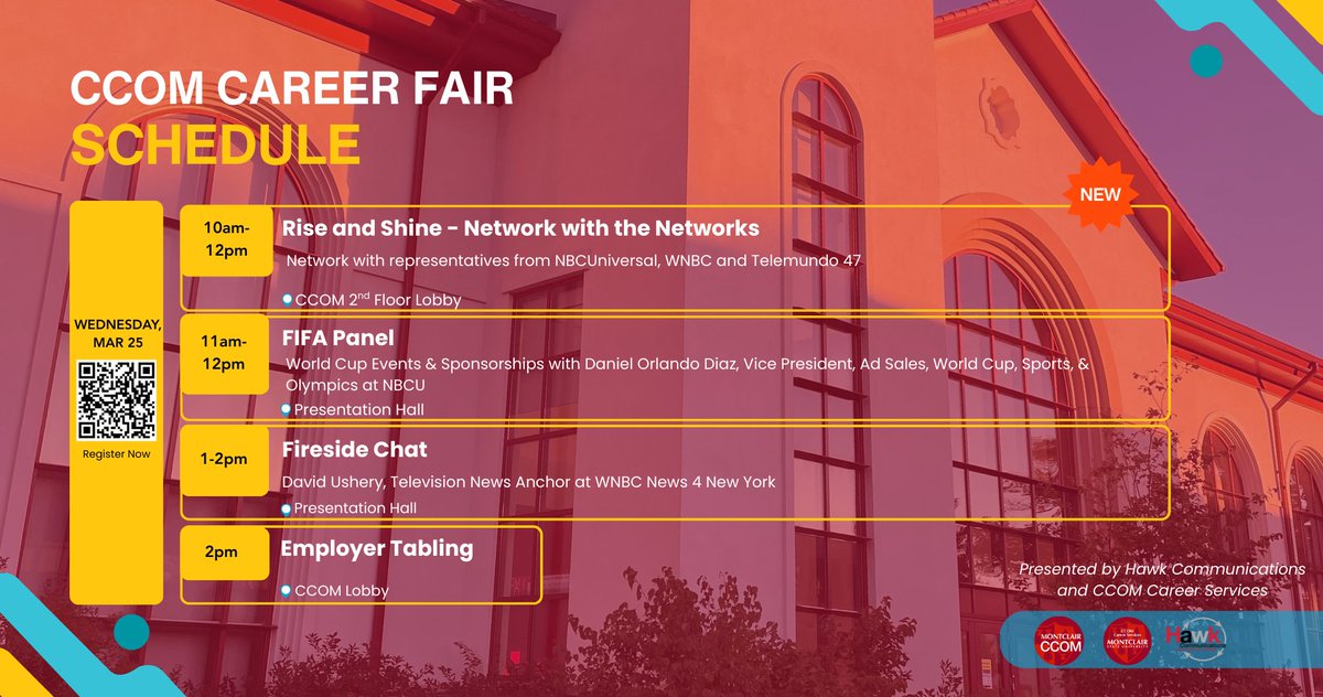 College of Communication & Media Montclair tweet media