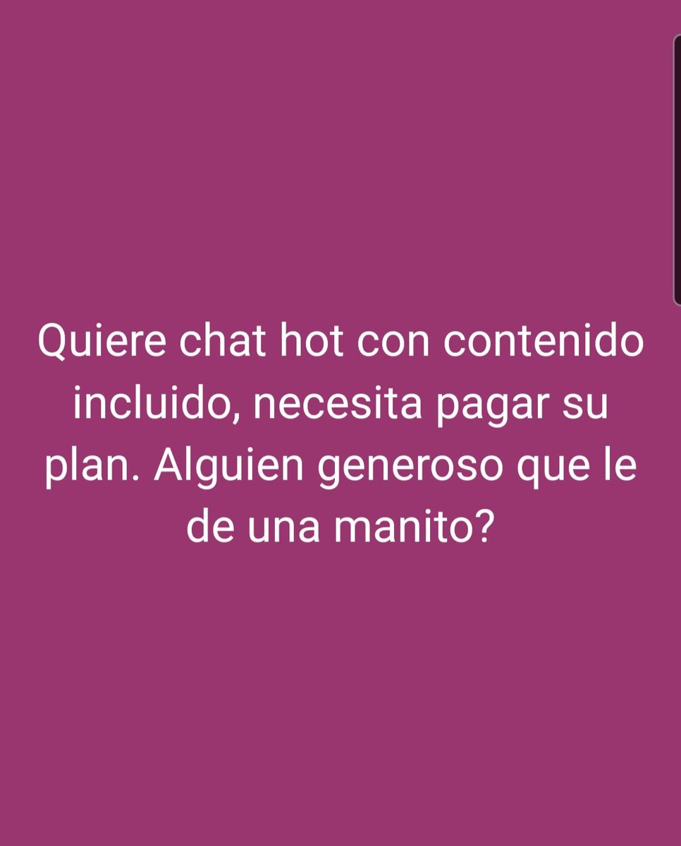 kinkyfetishpy's tweet photo. Chica súper hot busca hombre generoso para chats hot intensos con fotos y videos incluidos como regalo. Necesita cubrir línea y gastos básicos. Disponible 24/7, morbosa y con ganas de complacer. Zona Asunción o alrededores. 😏💸 #ChatsHot #Generoso #Ayudame #Asuncion #Paraguay https://t.co/UAoeCPtWtk