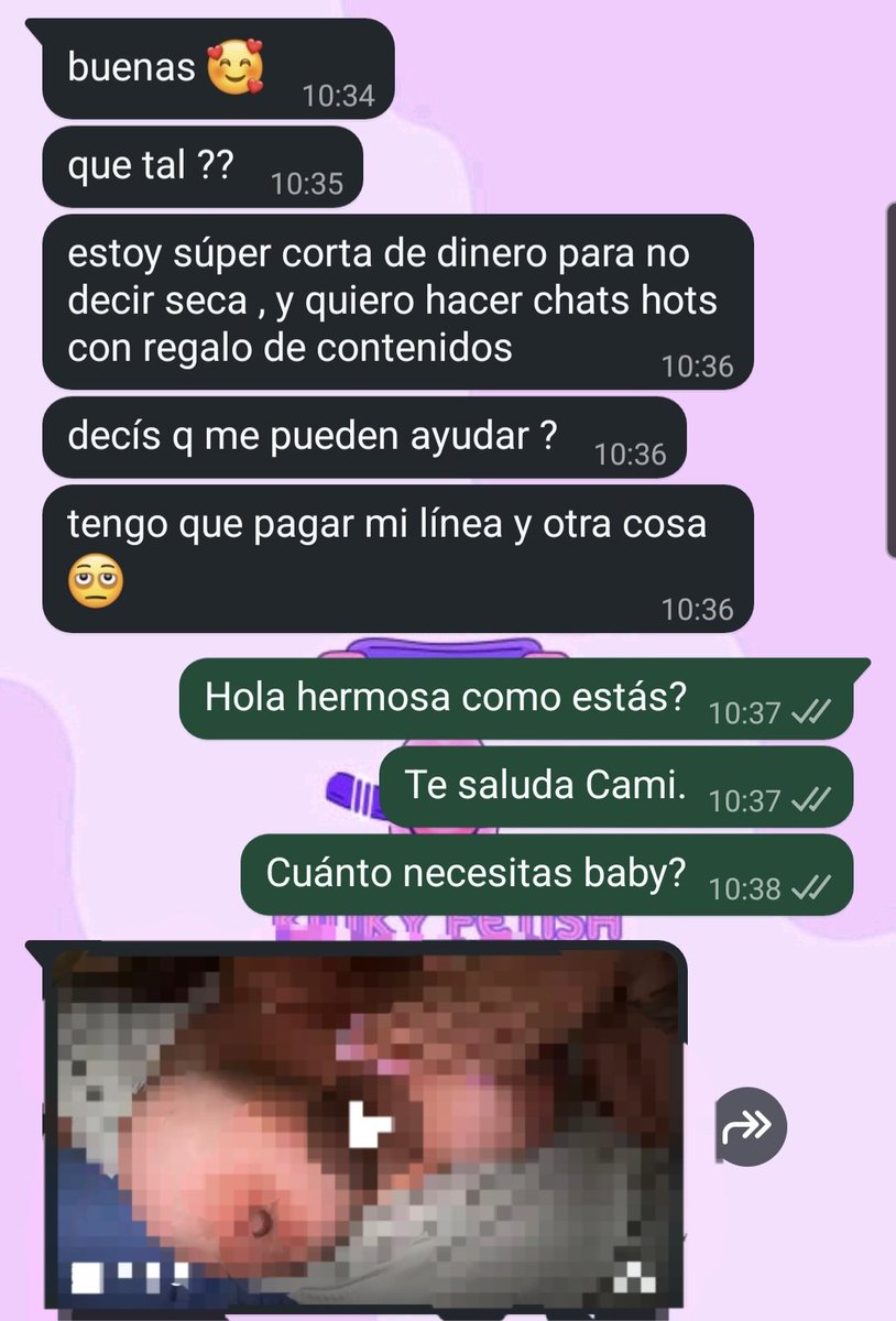kinkyfetishpy's tweet photo. Chica súper hot busca hombre generoso para chats hot intensos con fotos y videos incluidos como regalo. Necesita cubrir línea y gastos básicos. Disponible 24/7, morbosa y con ganas de complacer. Zona Asunción o alrededores. 😏💸 #ChatsHot #Generoso #Ayudame #Asuncion #Paraguay https://t.co/UAoeCPtWtk
