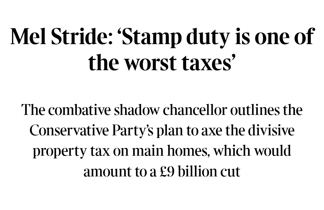 Mel Stride tweet media