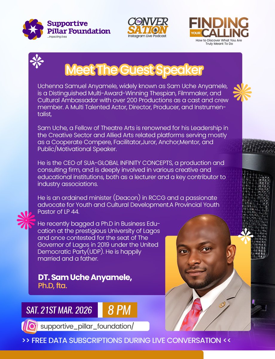 Supportive Pillar Foundation tweet media