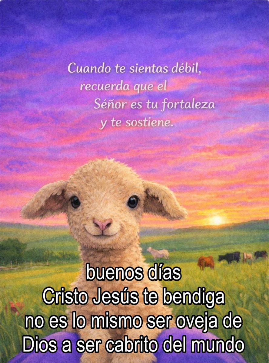 Y tu eres oveja o cabrito?