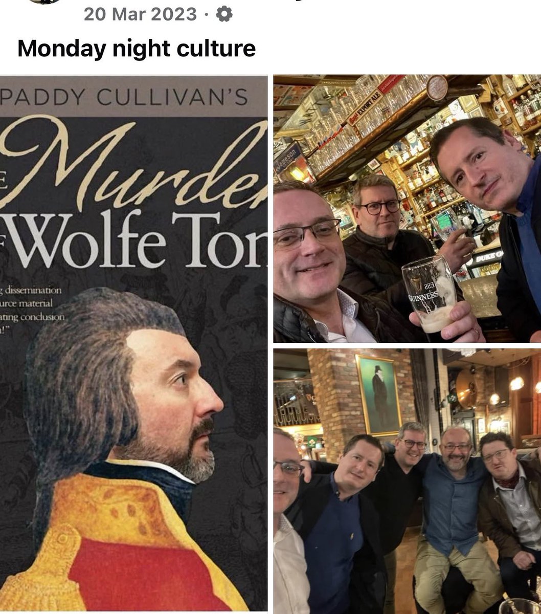 pcreillys's tweet photo. @paddycullivan 3yrs ago. Post Covid shenanigans. And another high profile murder. Great craic though. https://t.co/StcQKgMjzs