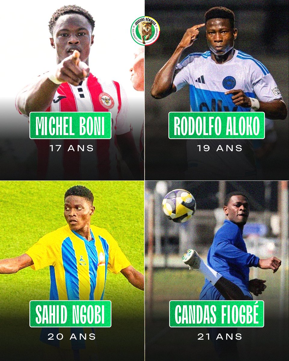 Joueurs Béninois 🇧🇯 tweet media