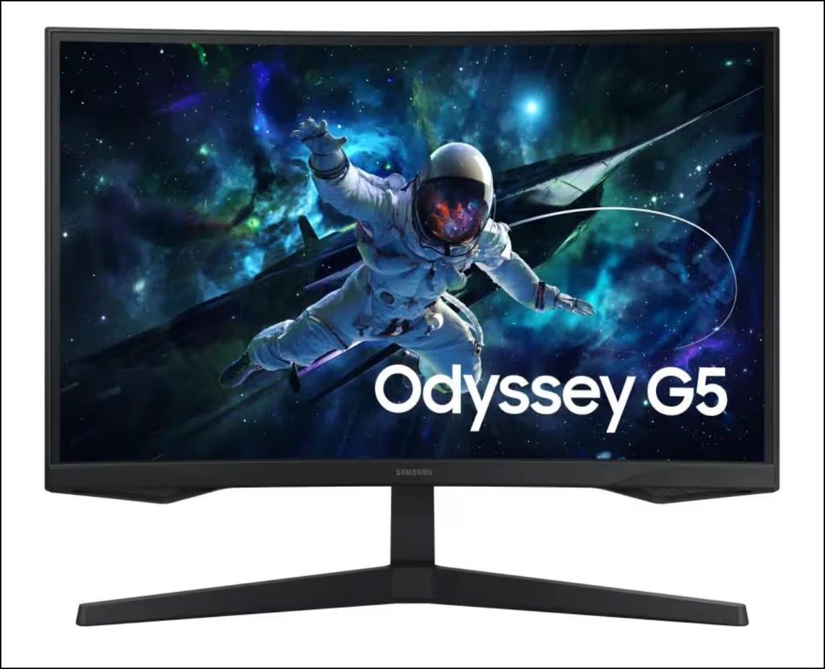 VorpasOfertas's tweet image. 🚨 MONITOR GAMER com 165Hz por esse preço? 😳
Samsung Odyssey G5 27” QHD curvo (1000R)
165Hz + 1ms + HDR10 + FreeSync
💰 De R$1.449 por R$1.149 (-20%)
👉 amzn.to/3PlfeSM
🚨 As melhores promoções eu solto primeiro no Telegram: t.me/Vorpastech

#gamer #setupgamer