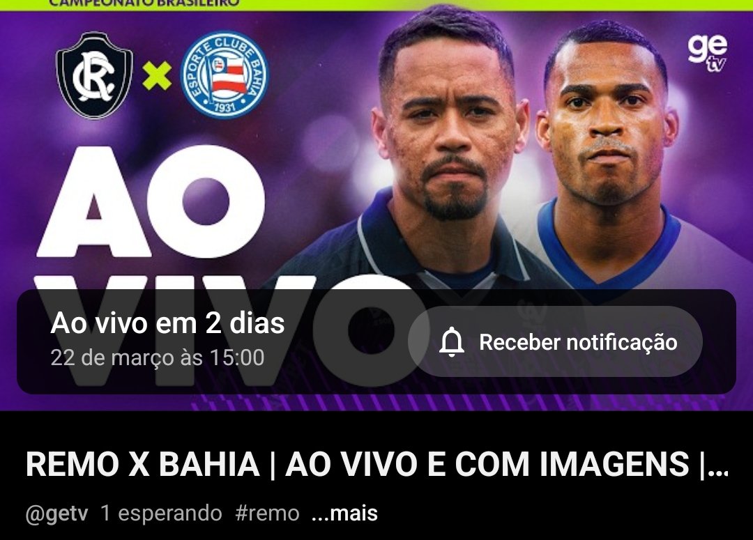 Futebol na TV tweet media