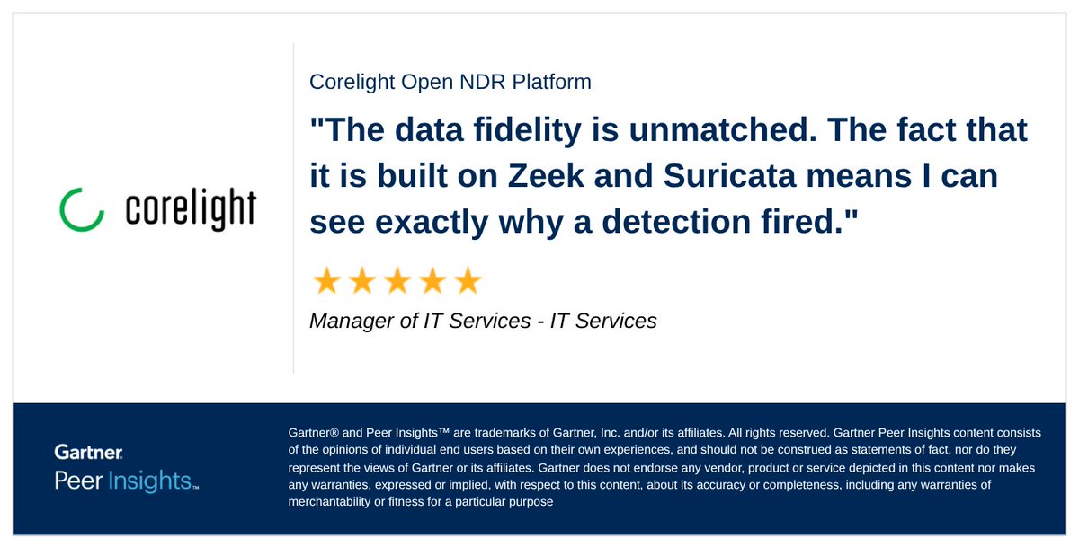 Corelight tweet media