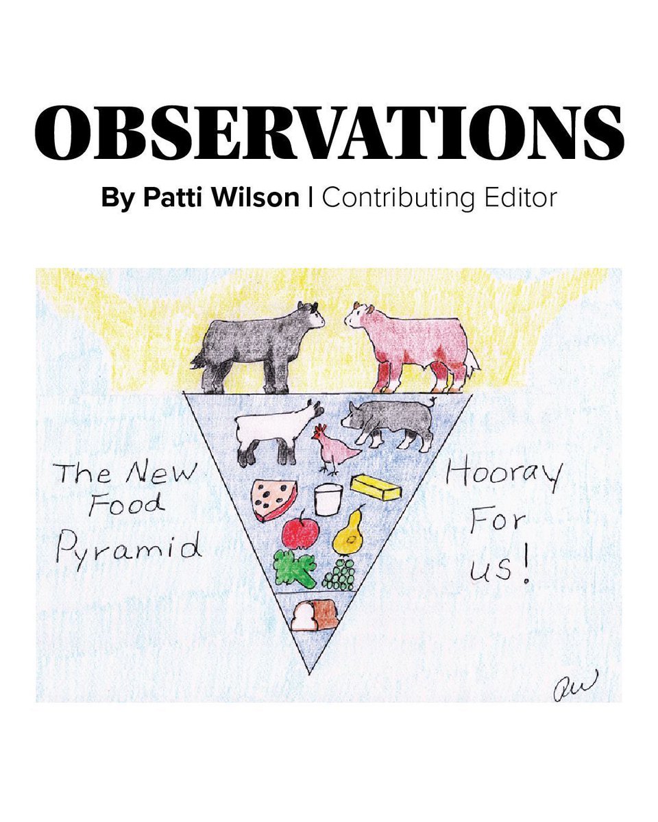 Check out this playful illustration from our Feb/Mar publication by the talented Patti Wilson, one of our wonderful contributing editors at CALF News. Head to our website to read more interesting articles, poems and more.