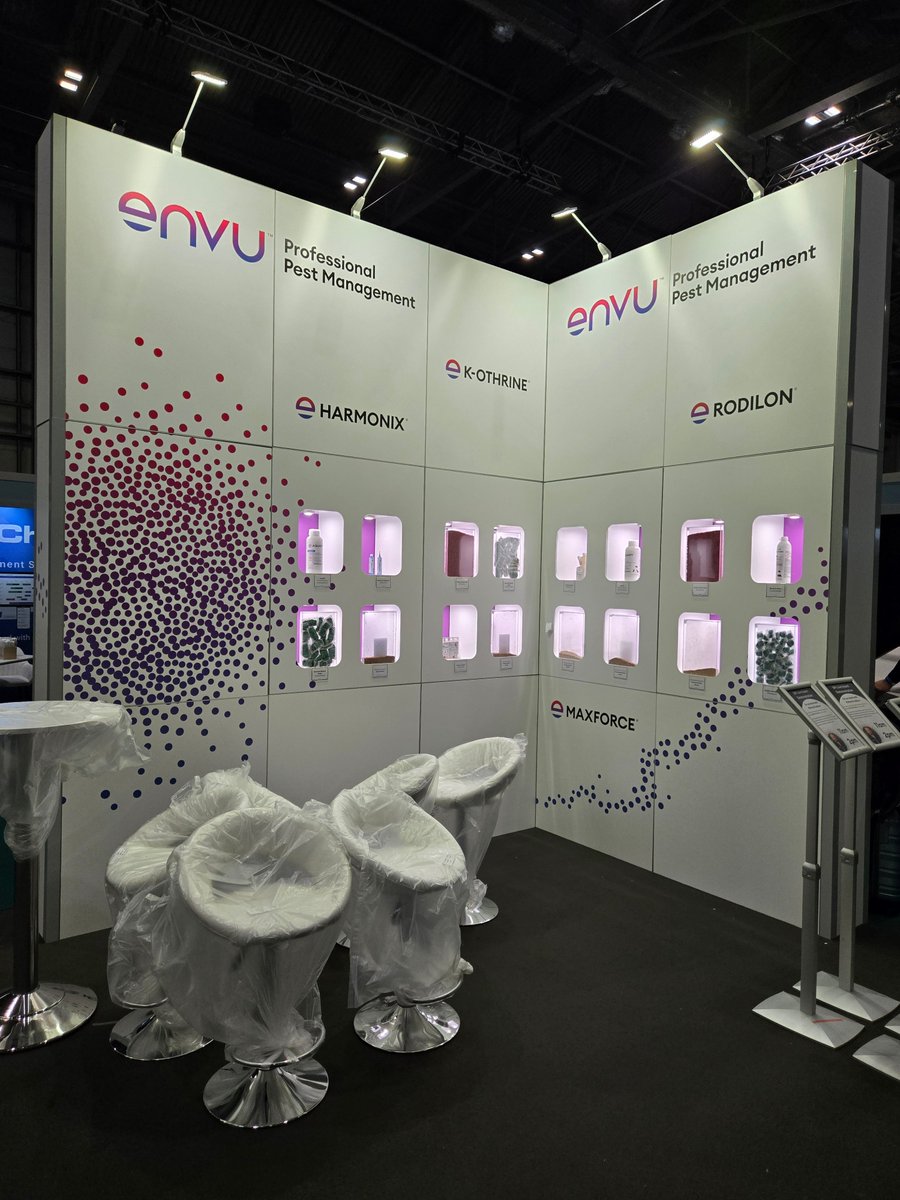 ZoomDisplay's tweet photo. Envu at PestEx 2026!

Our team reconfigured and set up the ayble stand for Wednesday and Thursday, helping Envu shine on the exhibition floor. It was fantastic to see the stand in action and support the event’s success!

#PestEx2026 #AybleStand #ExhibitionDesign #EventProduction https://t.co/2NNqCoCrDc