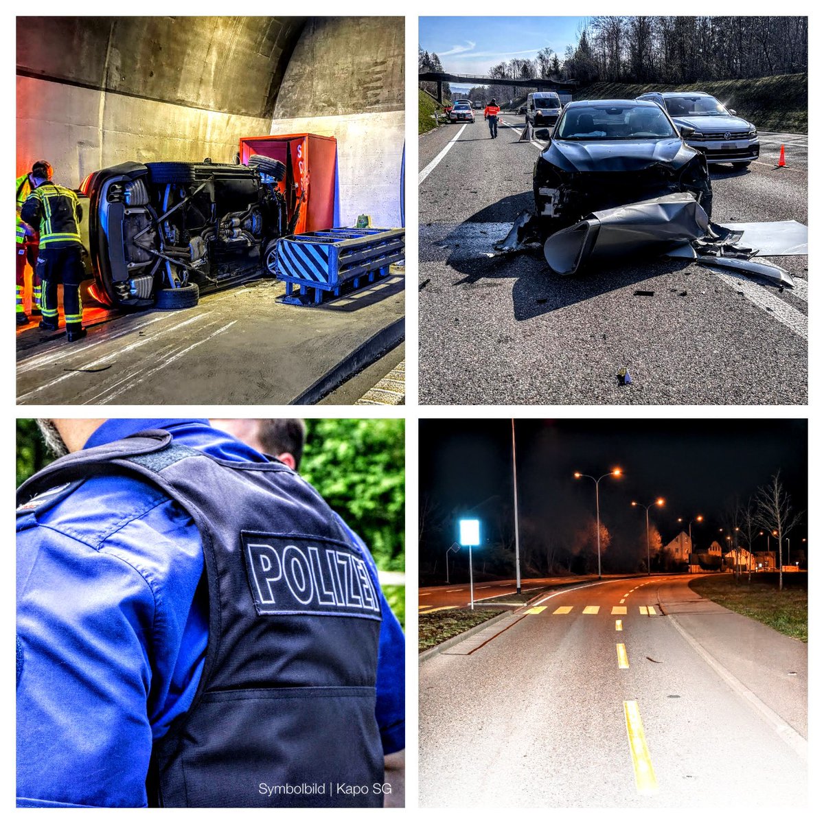 Kantonspolizei St.Gallen tweet media