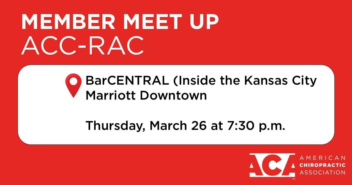 American Chiro Assn. tweet media