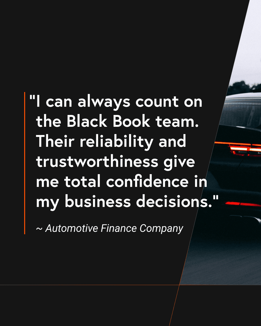 BlackBookAuto's tweet photo. Reliable and Trustworthy. 

See the data-powered valuation tools they love: 
https://t.co/tIx24udxnT 

#AutoData #VehicleValues #AutoDealers #UsedCars #Insights https://t.co/KnuuMiel5C