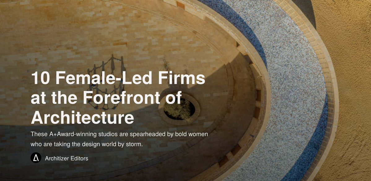 Architizer tweet media