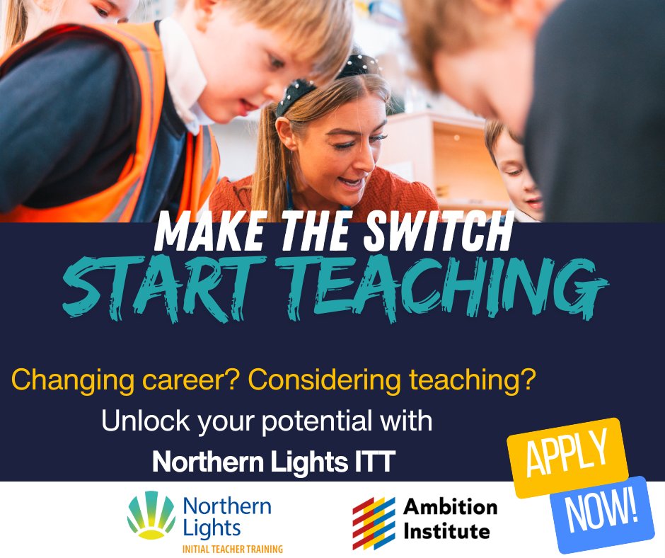 Northern Lights Teaching School Hub tweet media