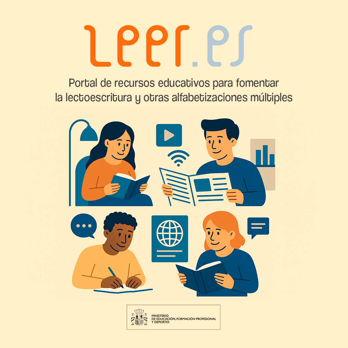 educaSGCTIE's tweet image. 💬¿Qué engloba la alfabetización mediática e informacional? 

🧩La #AMI desarrolla el pensamiento crítico y habilidades para el tratamiento de la información

Conoce los recursos que te ofrecemos para trabajarla en tu aula: 
🔸educacionfpydeportes.gob.es/mc/sgctie/alfa…
🔸leer.es