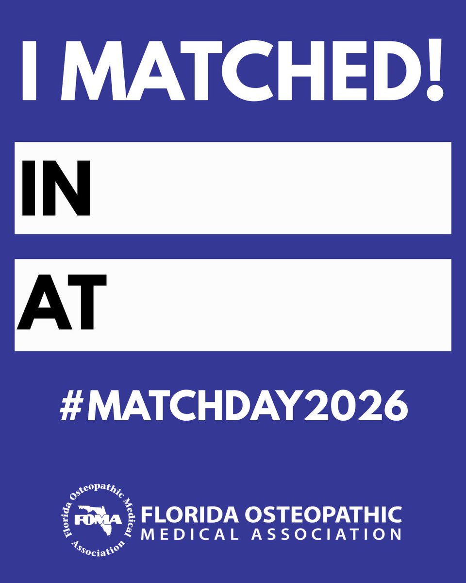 Florida Osteopathic Medical Association tweet media