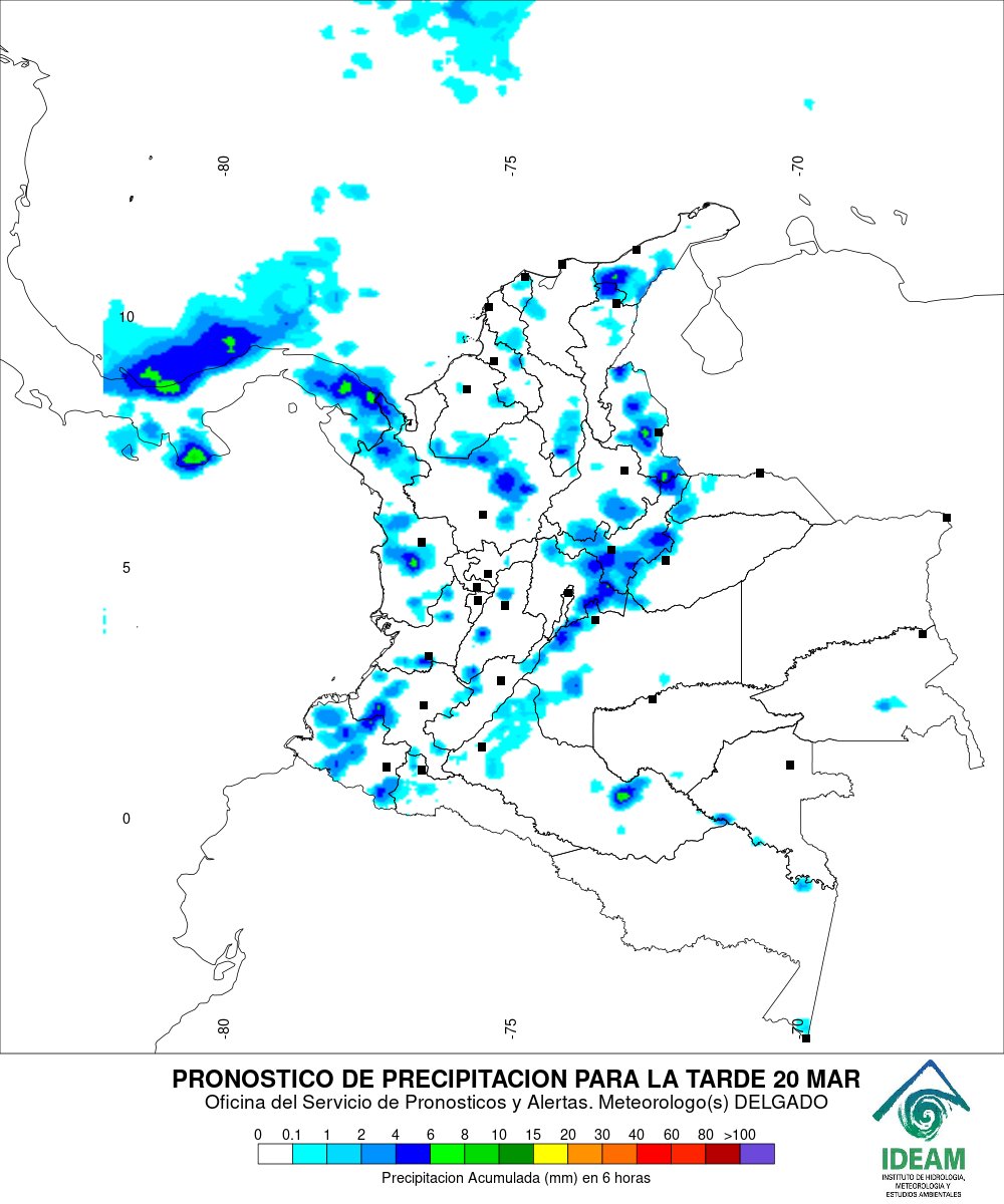 Ideam Colombia tweet media