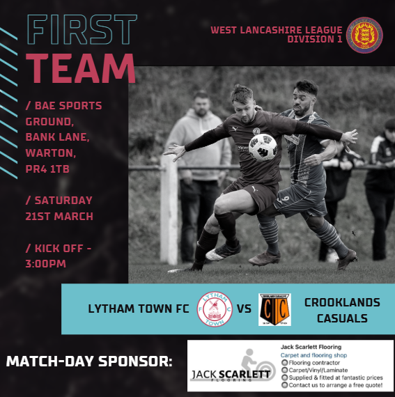 LYTHAM TOWN FC tweet media