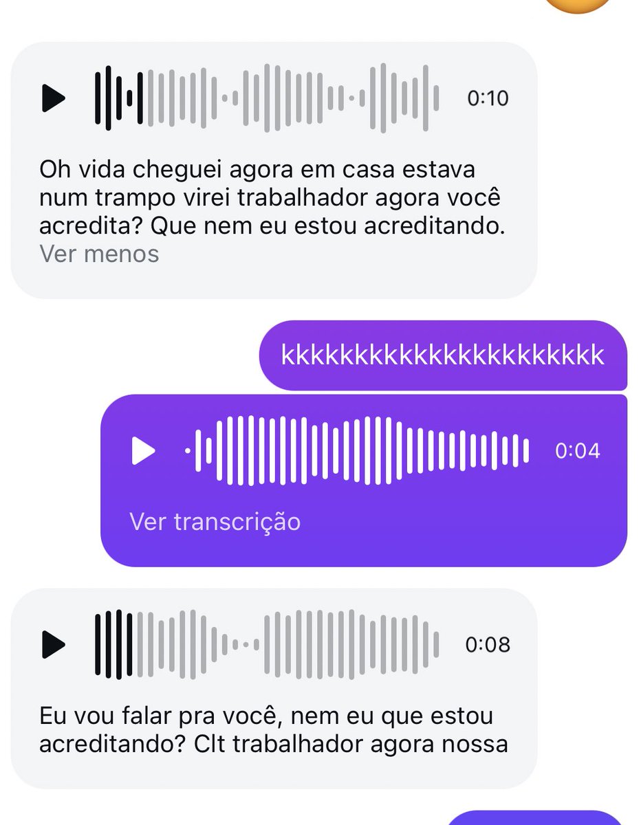 _recanello's tweet photo. isso deveria virar meme socorro 
“virei trabalhador” https://t.co/H4dSOGfzE8