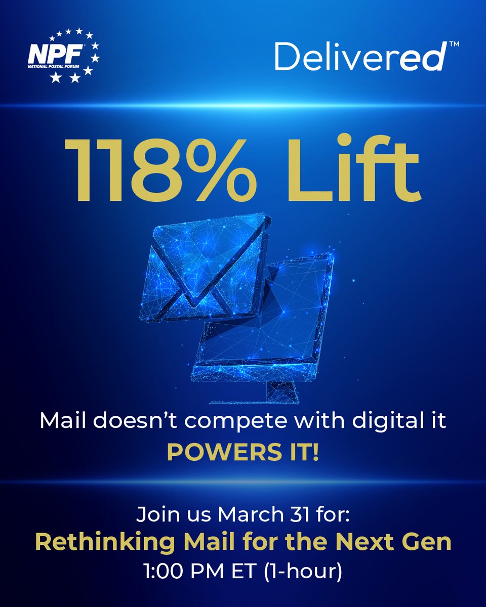 National Postal Forum tweet media