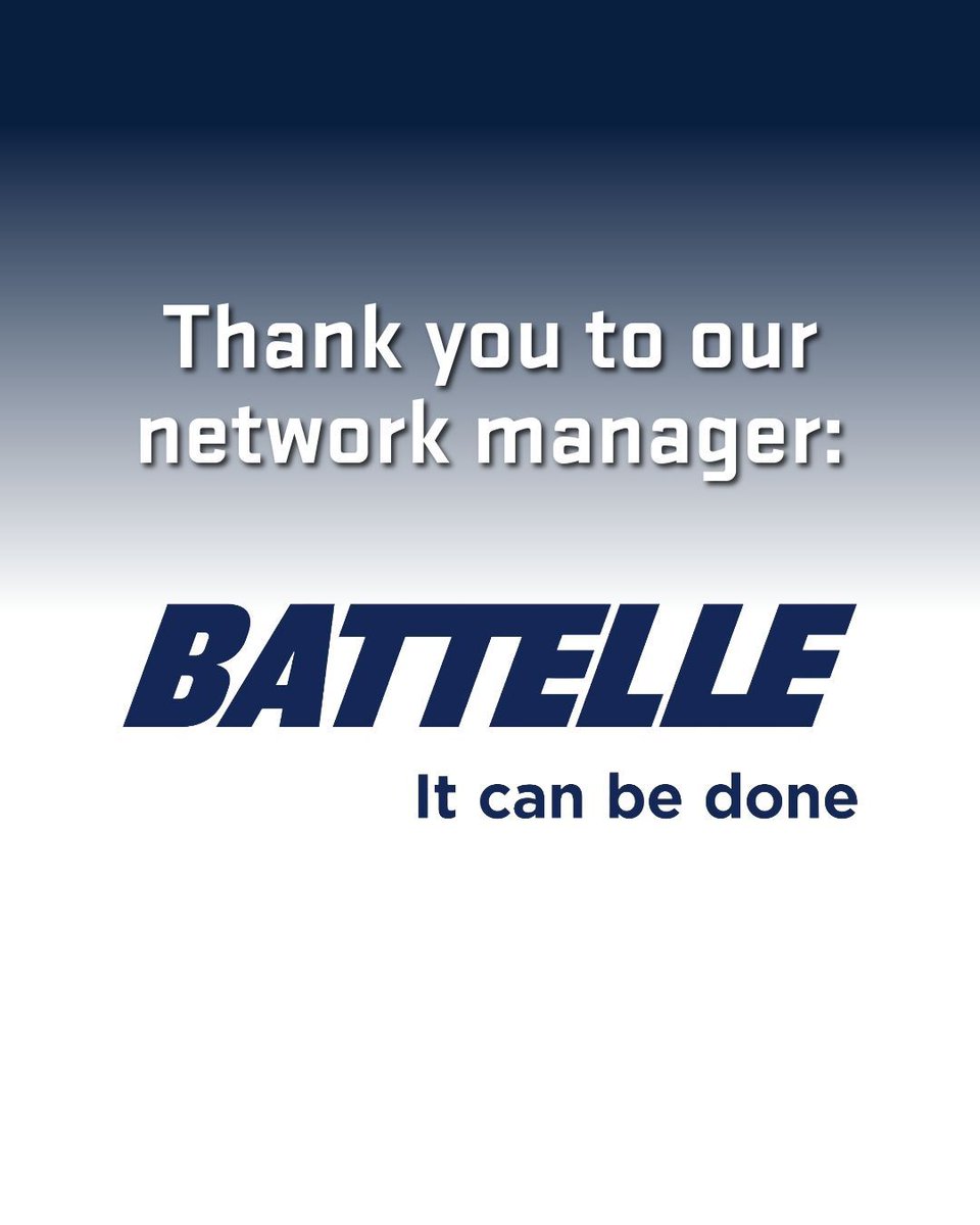 SITG_Network's tweet photo. Finishing our week of thanks by acknowledging our network manager, Battelle. Stay in the Game! joined Battelle in 2024 and we are so grateful to call Battelle home. Battelle manages the Ohio STEM Learning Network, Tennessee STEM Innovation Network, and STEMx. https://t.co/4usNuIVJWj