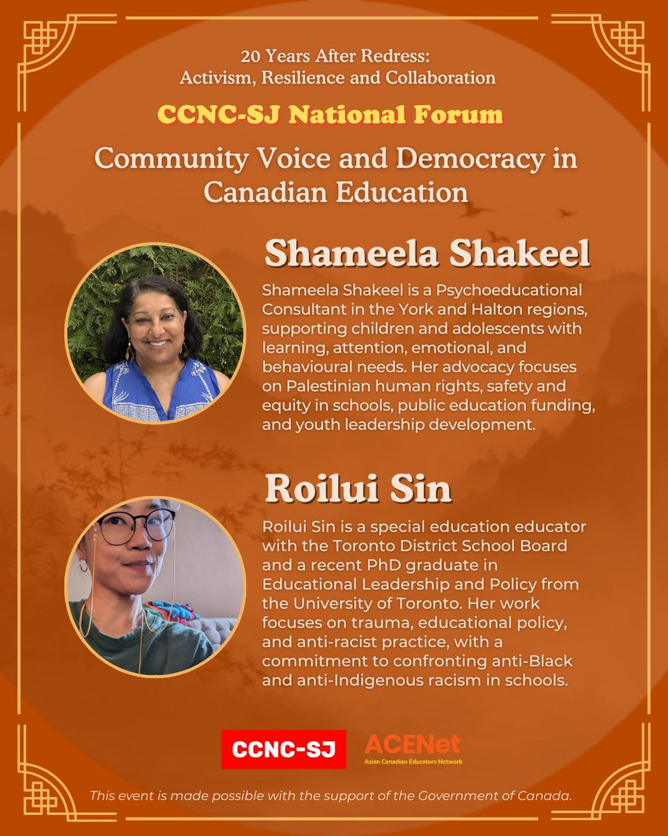 Chinese Canadian National Council for SJ tweet media