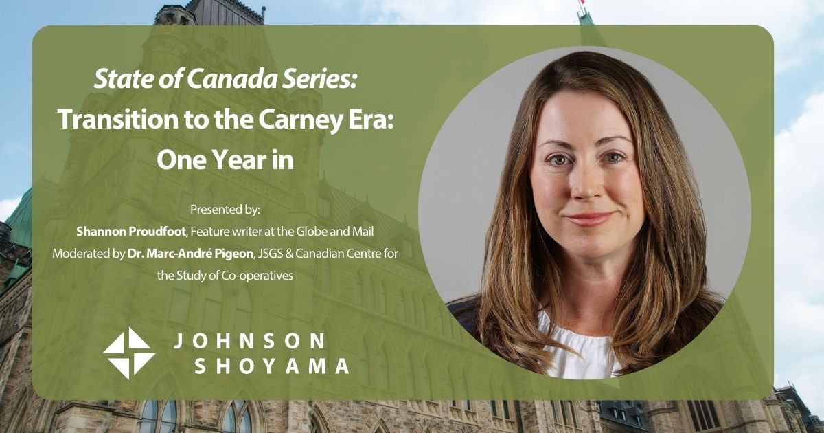 Johnson Shoyama Graduate School of Public Policy tweet media