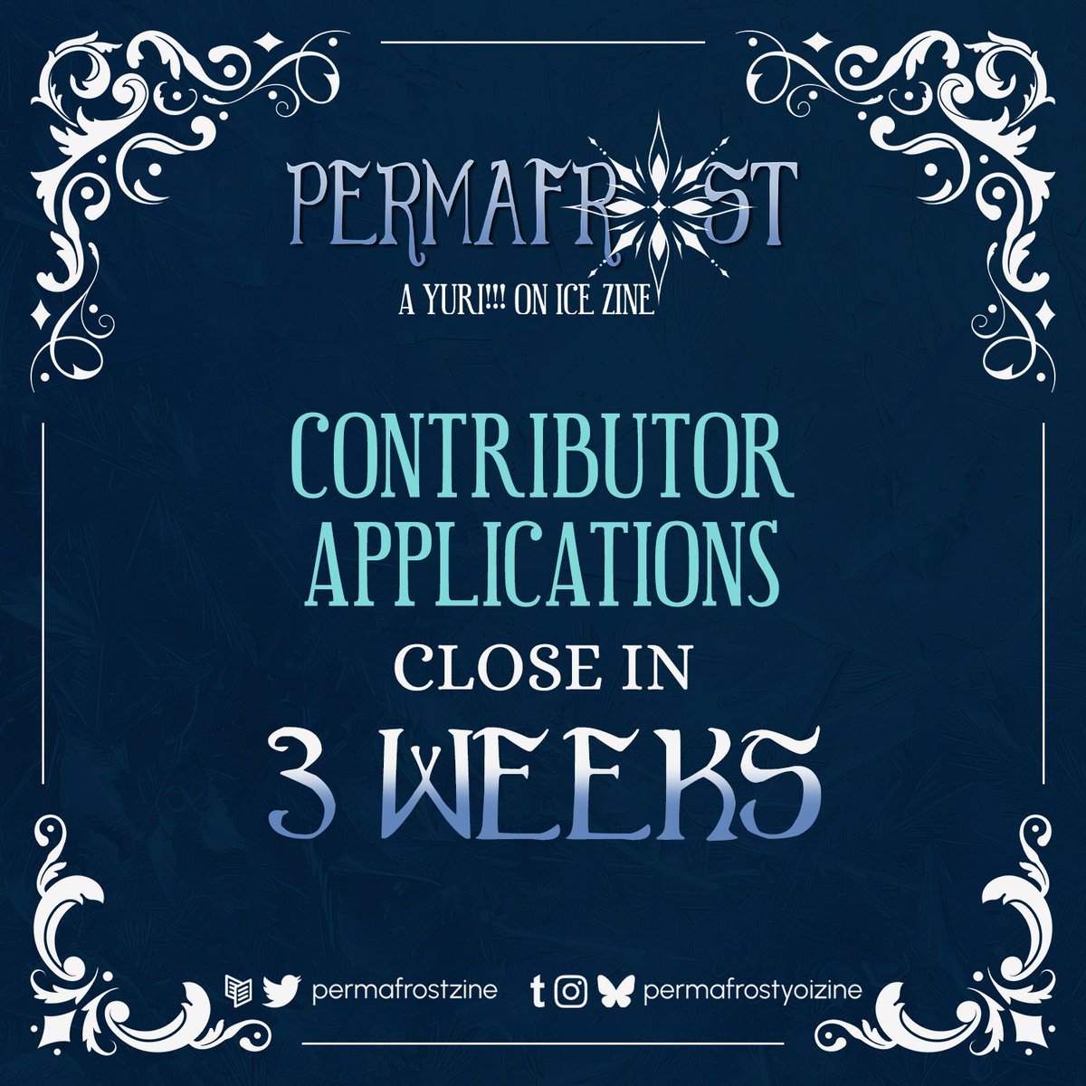 Permafrost: A Yuri!!! On Ice Zine tweet media